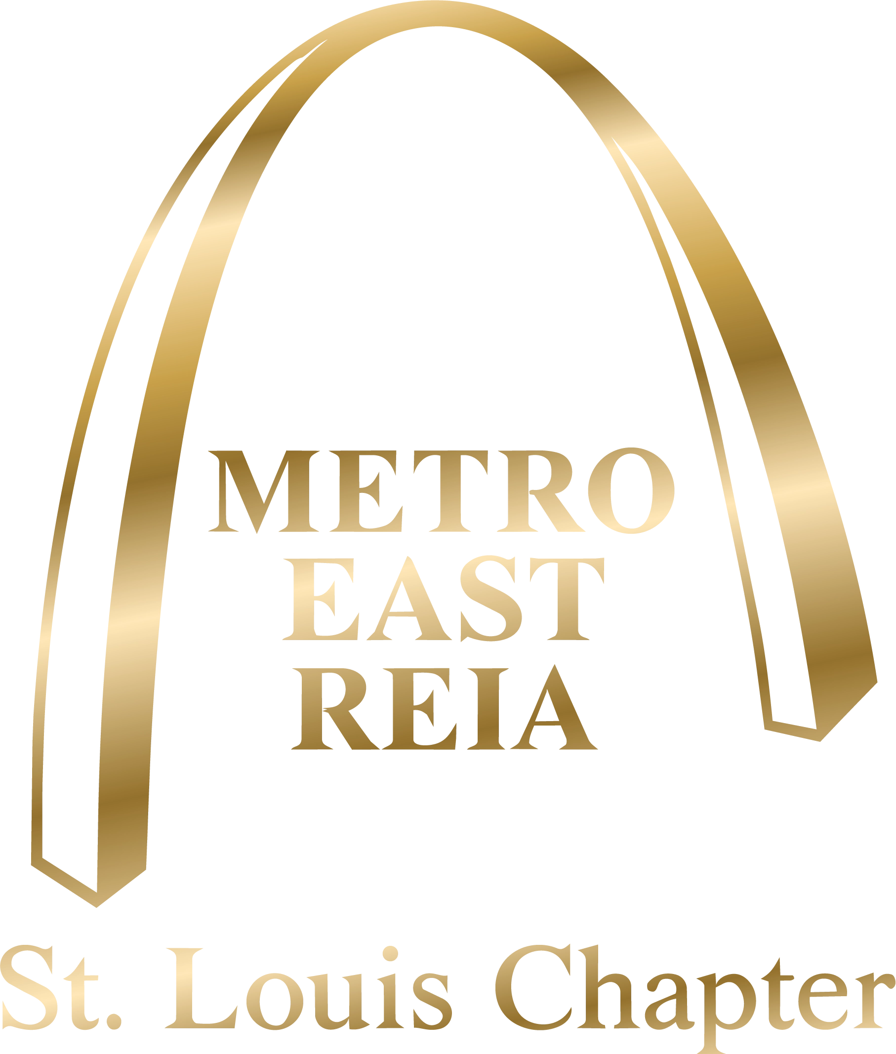 Metro East Real Estate Investors Association - Gold Logo